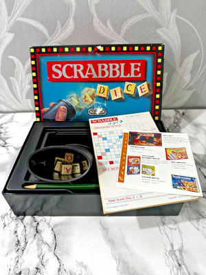 Scrabble Dice game by spears complete (see info)