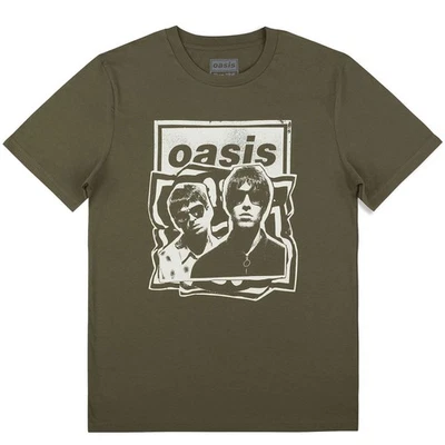 Oasis Paper Cut Out Photo T Shirt - Bild 1 von 2