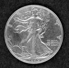 1942 Walking Liberty, silver Half-dollar, circulated, ungraded