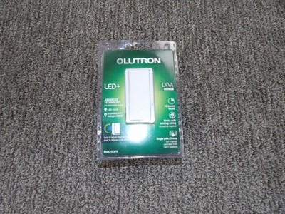 Lutron Diva LED+ Dimmer Switch For Dimmable Bulbs Single-Pole/3-Way 150W LED/600