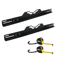 2x Wheel Alignment Tool Kit Heavy Duty Toe Alignment Tool Plates + Tape Measures