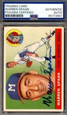 Warren Spahn Cards, Rookie Cards and Autographed Memorabilia Guide 27