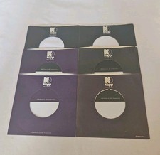 45 RPM 7" RECORD SLEEVES CO. SLEEVE 6 PACK SEE PHOTO KAPP Records SLV395