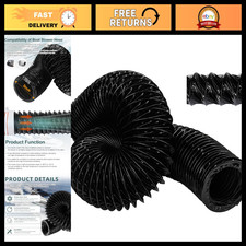 3" Marine Blower Duct Hose 10Ft - Boat Ventilation, Bilge Exhaust Fan Replacemen
