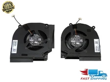 Pair of CPU GPU Fan for HP Victus Gaming Laptop 16-r0xxx TPN-C169 N44738-001 12V