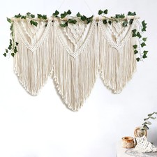 large macrame wall hanging - Boho Tapestry Macrame Wall Decor Art- Chic Bohem...