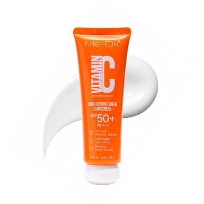 ME-ON Vitamin C Brightening Sheer Sunscreen with SPF50+ PA+++