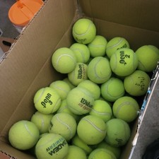 50 Used Tennis Balls mixed brands. Good Condition