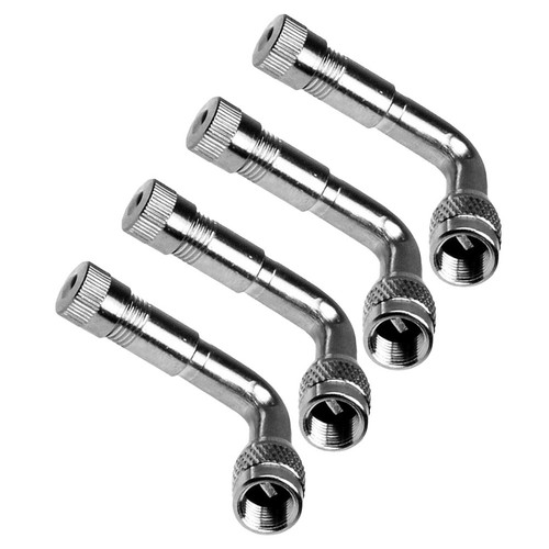 4 Pcs Brass Valve Stem Tire Adapter Extension Rod Spare Tool Extenders ...