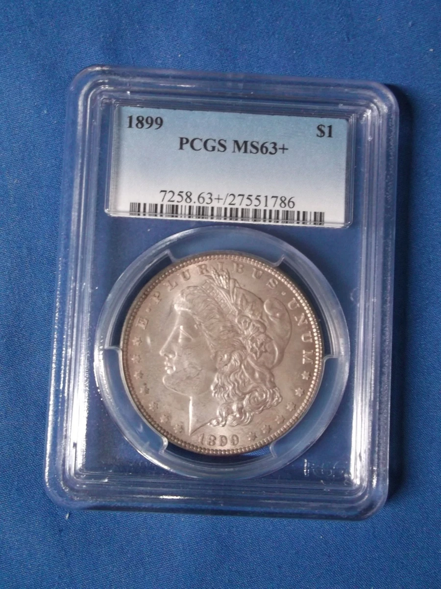MS 63 Graded 1899 Year Morgan US Dollars (1878-1921) for sale | eBay