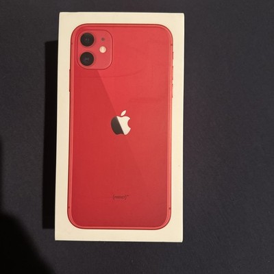 IPHONE 11 BOX ONLY RED 64GB