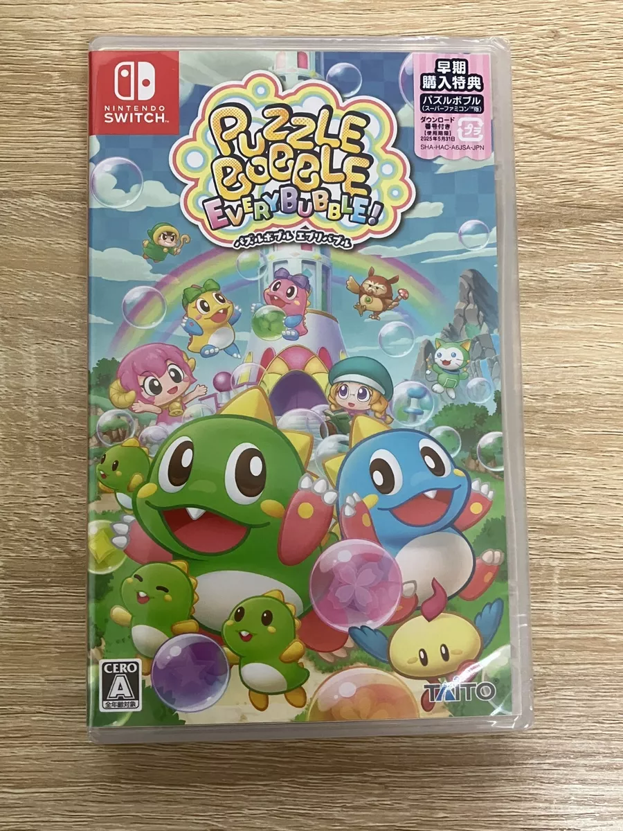 Puzzle Bobble Everybubble! será lançado em maio; Dois modos de