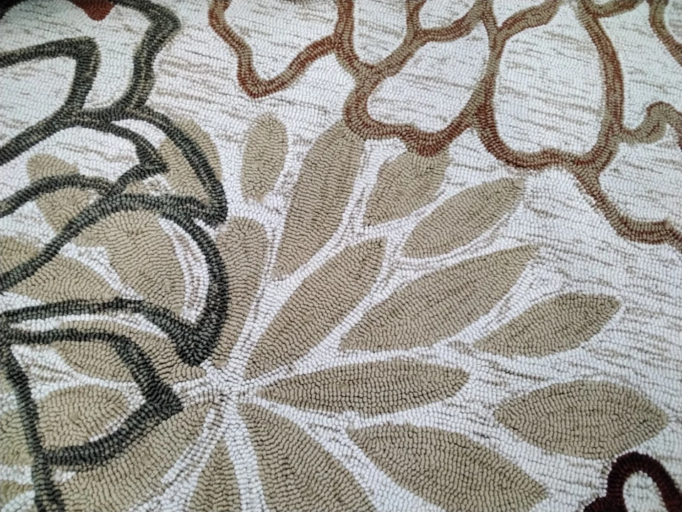 BEIGE / GREEN 8' X 10' Flaw in Rug, Reduced Price 1172742958 FRS224A-8 - Image 3 of 4