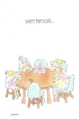 Happy Birthday We All Wish You Were Here Yolanda Nave Greeting Card