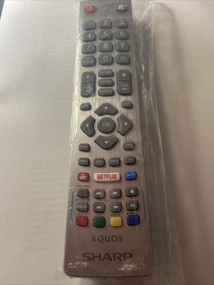 Telecomando Tv For Sharp Aquos Smart TV SHWRMC0115 IR Controle Con Netflix Youtube 3D Pulsante Fernbedienung - Foto 6