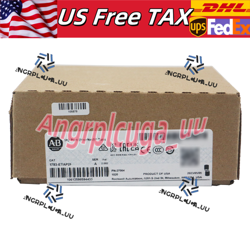 Allen Bradley 1783-ETAP2F EtherNet/IP Taps SER A US Free Tax
