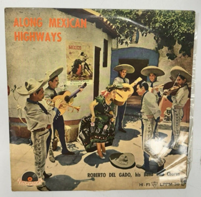 LP - Roberto Del Gado, Su Band Y Coro   Holiday In Mexico