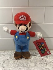 Super Mario Bros Mario Plush Doll Figure Stuffed Animal Toy 8 inch