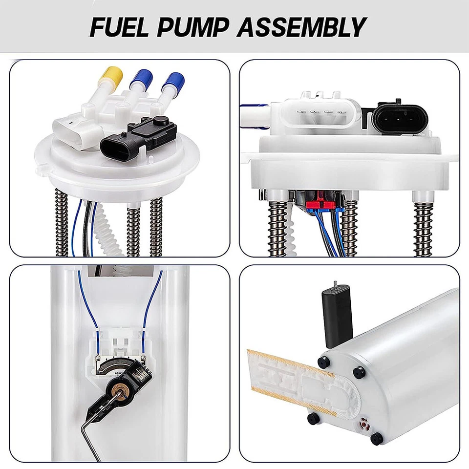 Fits 1997-2000 Chevrolet S10 Sonoma Hombre 2.2L L4 Pickup Fuel Pump Assembly - Image 4 of 4