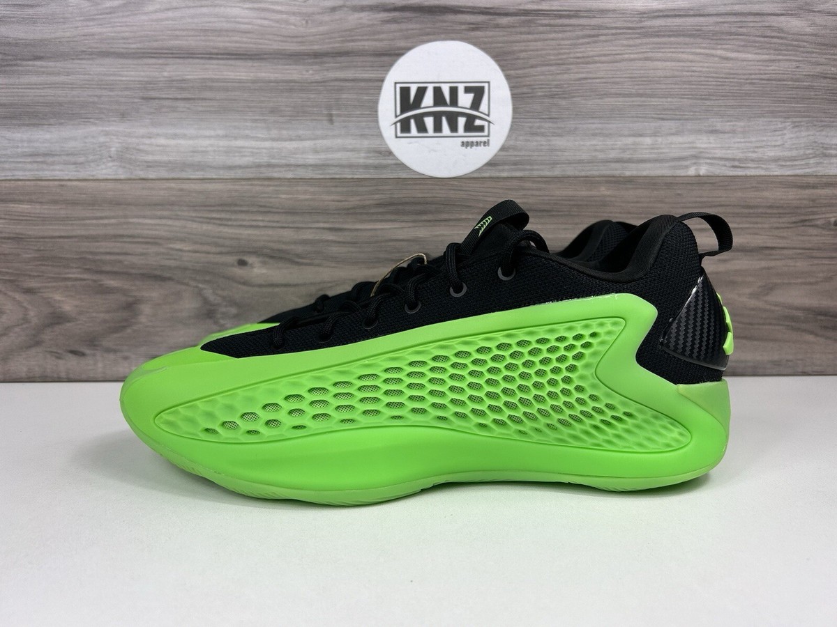 Adidas AE 1 Low Anthony Edwards Lucid Lime Aurora Black (JI4065