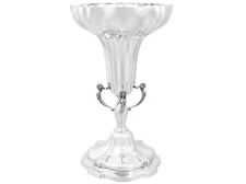 Antique Edwardian Sterling Silver Presentation Cup / Vase by Viner's Ltd 1936