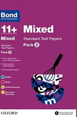 Bond 11+: Gemischte Standard Testpapiere: Pack 2 von Bond Neu