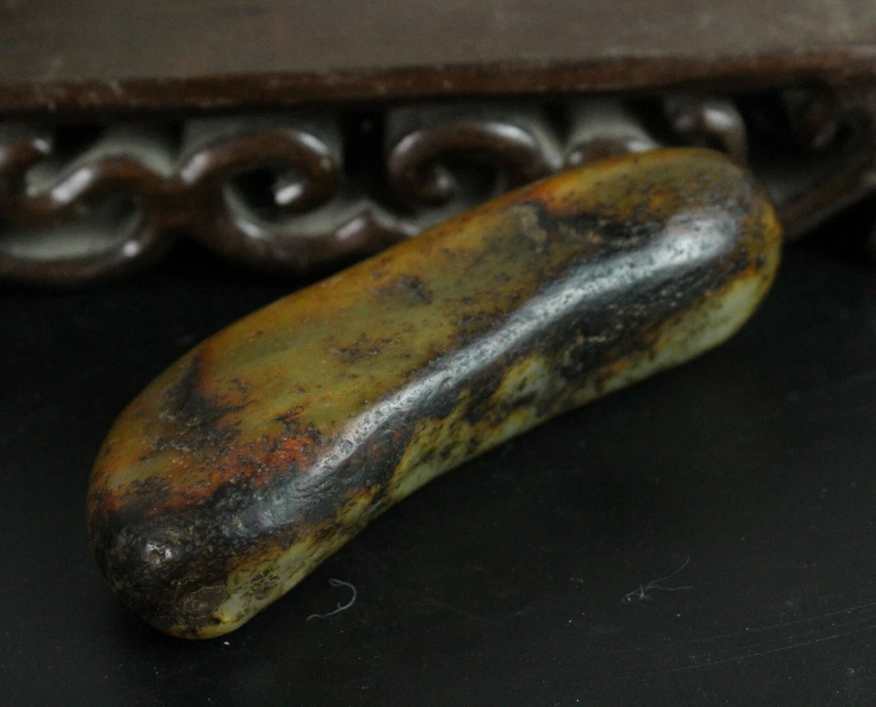 Collar Antiguo China 11cm Natural Jade Hetiano Colgante Amuleto  Foto 3 de 4