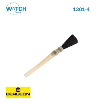 Bergeon 1301-4 Medium Borax Brush, 95mm Length, Plastic Handle.
