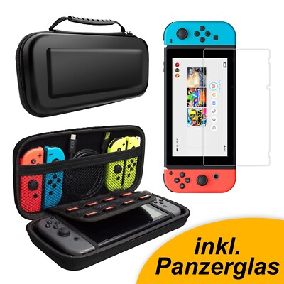 Nintendo Switch Case Schutzhülle Tasche Reiseetui Hardcase Cover Hartschale Box