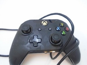 As Is Pdp Camo Black Wired Controller For Xbox One Ebay
