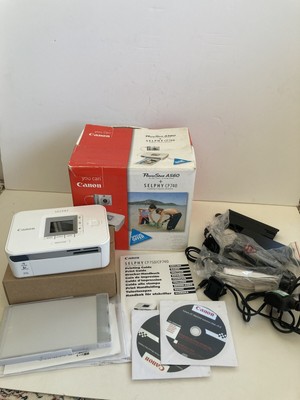 Canon Selphy CP740 kompakter tragbarer digitaler Farbfotodrucker