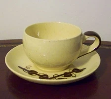 Santa Anita Ware California Trellis Cup & Saucer Vintage HTF