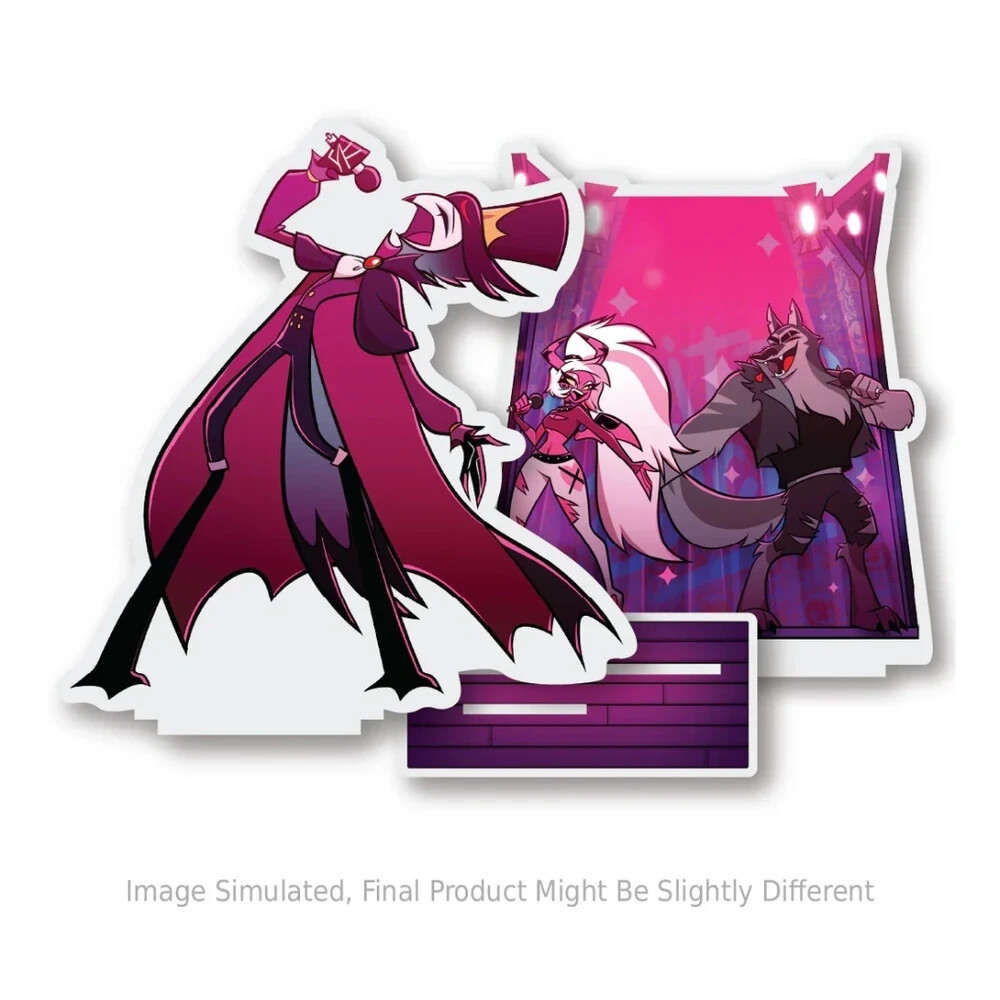 Helluva Boss Stolas Apology Tour Singing Acrylic Standee | eBay