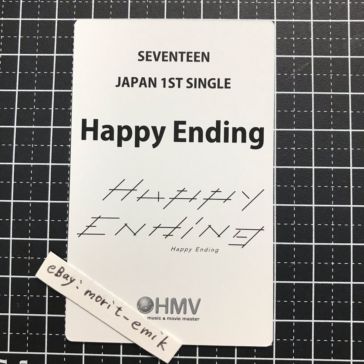 SEVENTEEN  HappyEnding Carat盤  THE8ミンハオ SEVENTEEN the8 ミンハオ SPILL THE FEELS 会場限定トレカ東京