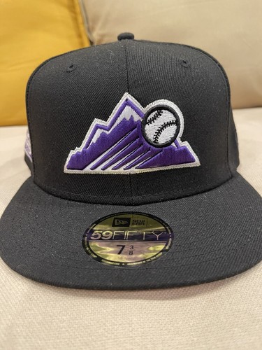 colorado rockies black hat pink uv 7 3 