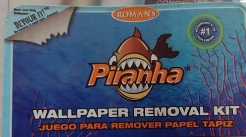 Piranha Wallpaper & Paste Remover Concentrate with Scraper, Score, How To DVD - Picture 5 of 10