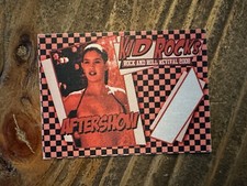 2008 Kid Rock "Fast Times - Linda Barrett" Aftershow Cloth Backstage Pass