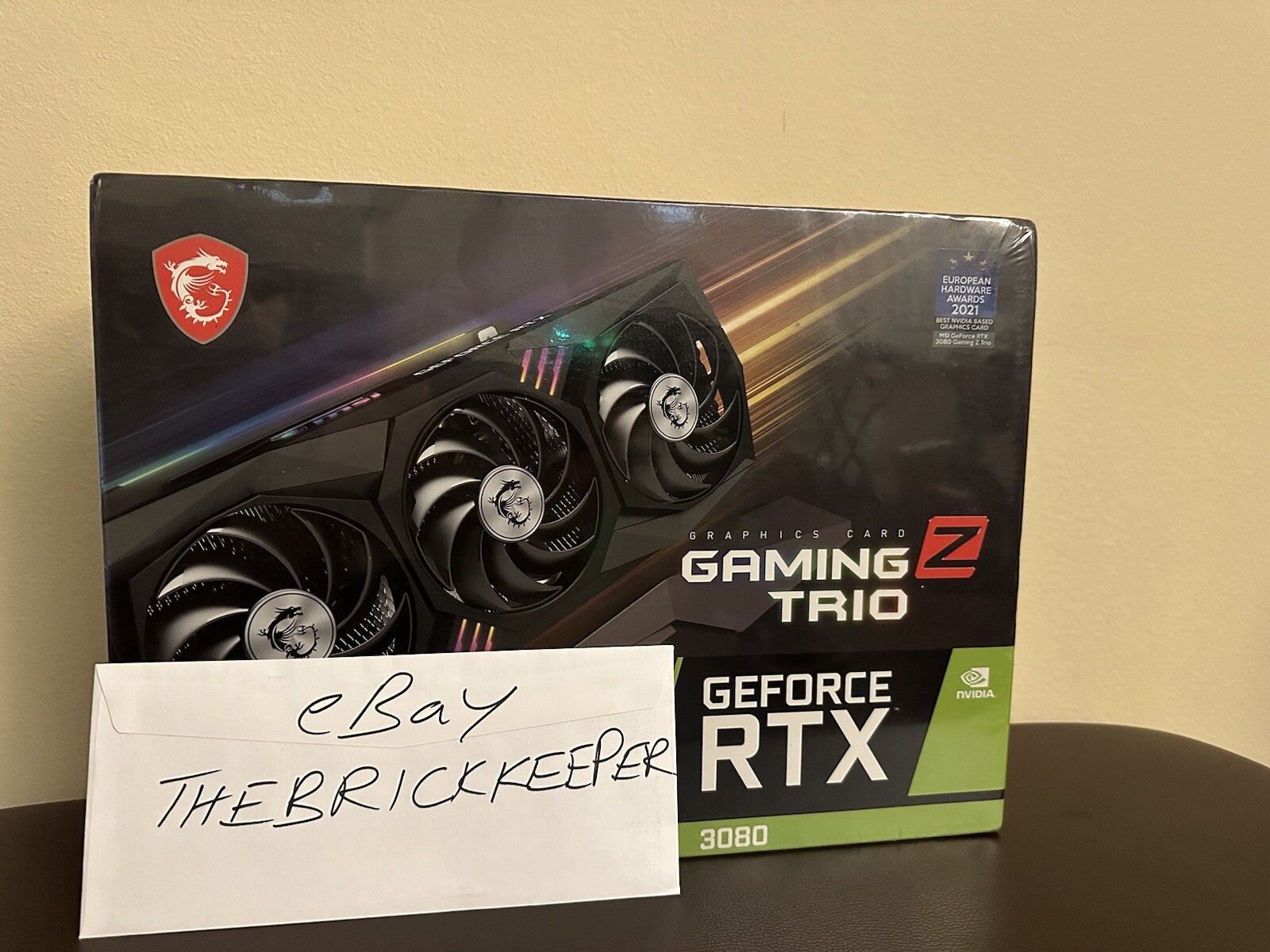 MSI NVIDIA GeForce RTX 3080 GAMING Z Trio LHR 10GB GDDR6X Graphics Card Sealed