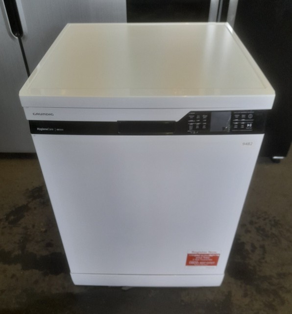 GRUNDIG GNFP3450W Fullsize Dishwasher White 9482 for sale online eBay