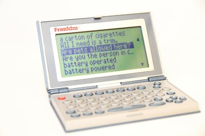 FRANKLIN TG-470 12-Language Handheld Electronic European