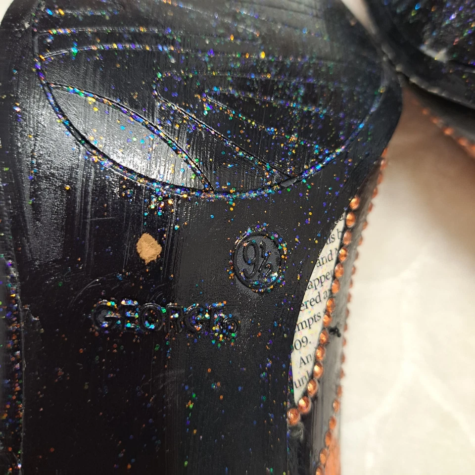 Zapatos Cincinnati Bengals WMS Talla 9.5 Marca George Hechos a Medida Impresionantes Eifert Foto 4 de 4