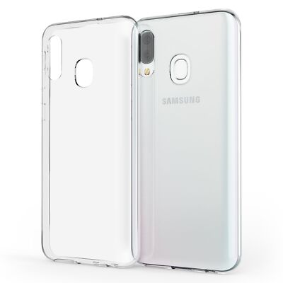 Handy Hülle für Samsung Galaxy A40, Silikon Case Schutz Cover Tasche Etui