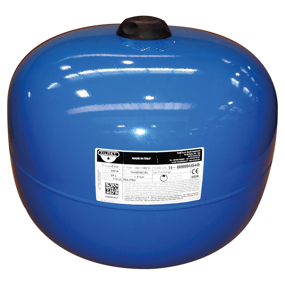 Vaso Espansione Autoclave Idrosfera 24Lt Zilmet Ultrapro Membrana OFFERTA STOCK