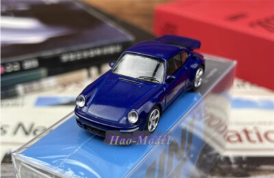 MINIGT 1:64 Porsche911 RUF CTR Anniversary Car Model Alloy Diecast Toy Ornaments