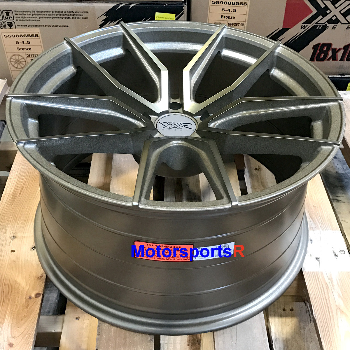 XXR 559 19 +40 Bronze Staggered Wheels Rims 5x114.3 87 92 93 97 98