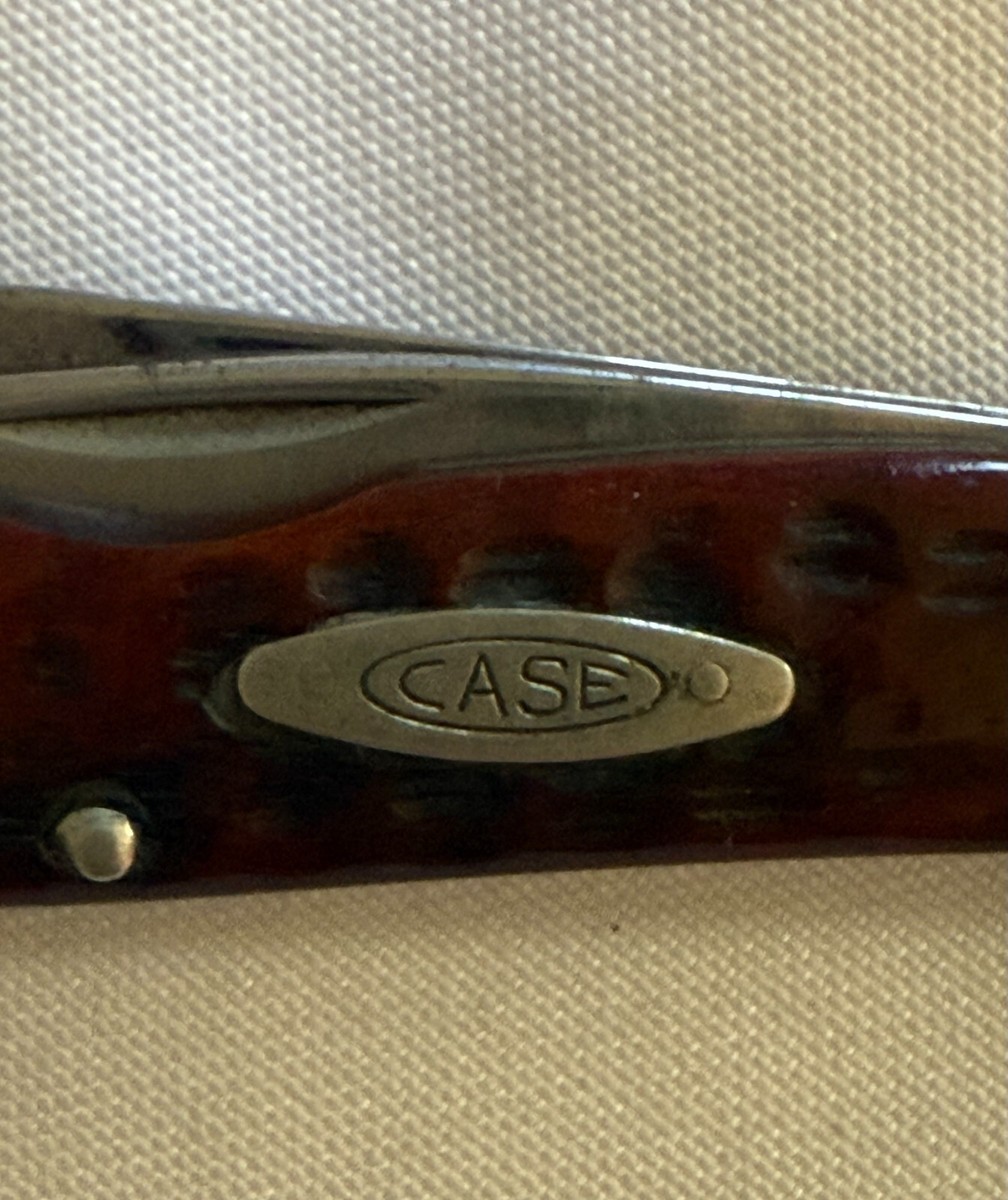 OZWNRT ブーファン　BoophamneMan TheCaudexMan 1971 Case XX USA 9 Dot #63047 Premium Stockman Knife - Red