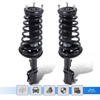 2pcs Coil Spring Set For Ford Escort 1991-1997 Mazda Protege Mercury Tracer Rear - View #2