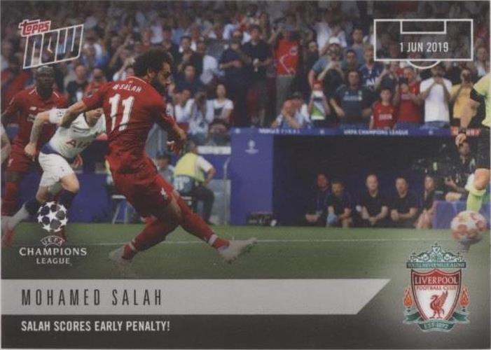2018-19 Topps Now UEFA Champions League - Mohamed Salah #58 for