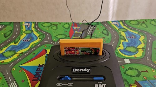 Consola de Juegos Retro Vintage Años 90 8 Bit Dendy Computadora Videojuego TV Juego Probado - Vídeo 1 de 1