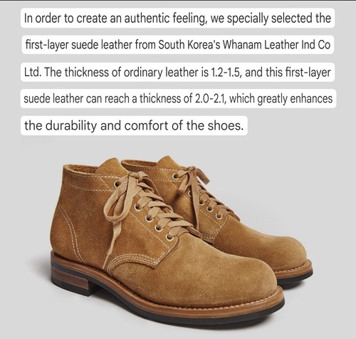 Handmade Top Grain Suede Cowhide Leather Vibram Sole Goodyear Ankle Logger Boots - Picture 16 of 24